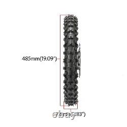 12mm Front 60/100-14+Rear 80/100-12 Wheel Rim Tires 110 125cc Dirt Bike SSR CRF