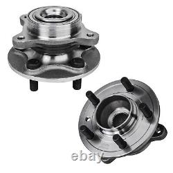 12pc Front & Rear Rotors Brake Pads Wheel Hub Bearings for LR3 Range Rover Sport