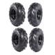 145/70-6 Tire Wheel 3 Lug Rim Front Rear Axle Wheel Hub Spindle for Taotao ATV
