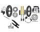 14 & 12 Front Rear Wheel Disc kit + Front Fork & Swing Arm for CRF50 70 KLX110