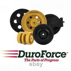 14 DuroForce Rubber Idler Wheel Kit of 3 Front / Rear For CAT 287 287B