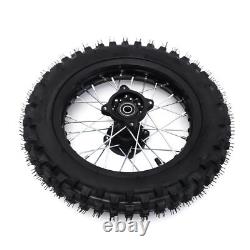 14 inch Wheels Front and 12 inch 60/100-14 Rear 80/100-12 Tire Rim For Dirt Bike