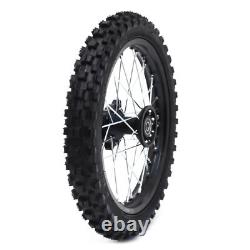 14 inch Wheels Front and 12 inch 60/100-14 Rear 80/100-12 Tire Rim For Dirt Bike