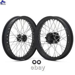 14x2.15 Spoked Front Rear Wheels Rims Hubs For Talaria Sting / X3 Electric Bike