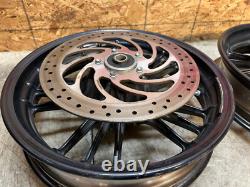 15 16 17 18 19 20 21 22 Indian Scout Bobber Front & Rear Wheels Wheel Rim Rims