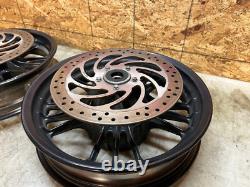 15 16 17 18 19 20 21 22 Indian Scout Bobber Front & Rear Wheels Wheel Rim Rims