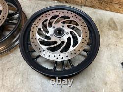 15 16 17 18 19 20 21 22 Indian Scout Bobber Front & Rear Wheels Wheel Rim Rims