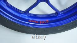 15-18 YAMAHA YZF R3 FRONT WHEEL BACK TIRE Small bend Repairable 284250 OEM