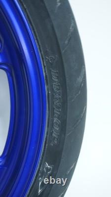 15-18 YAMAHA YZF R3 FRONT WHEEL BACK TIRE Small bend Repairable 284250 OEM