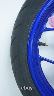 15-18 YAMAHA YZF R3 FRONT WHEEL BACK TIRE Small bend Repairable 284250 OEM