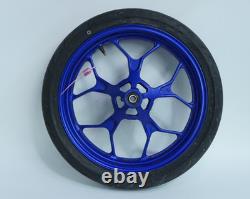 15-18 YAMAHA YZF R3 FRONT WHEEL BACK TIRE Small bend Repairable 284250 OEM