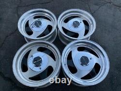 15 Vintage Wheels Rims Alloy Tri Spoke Three American Racing