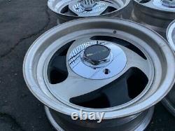 15 Vintage Wheels Rims Alloy Tri Spoke Three American Racing