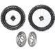 15mm 70/100-17+90/100-14 Tire Rim Disc Rotor For Pit Bike CR85/YZ85/KX85/RM85 80