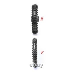 15mm 70/100-17+90/100-14 Tire Rim Disc Rotor For Pit Bike CR85/YZ85/KX85/RM85 80