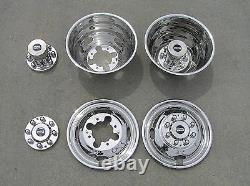 16 01-07 Chevy Silverado / GMC Sierra 3500 Dually Wheel Covers