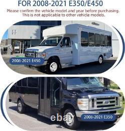 16 8-Lug Stainless Steel Wheel Simulators 4pc for Ford E350/E450