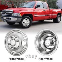 16 8-Lug Wheel Simulators Stainless Steel withBolt Kit Fits E350/E450 1992-2021