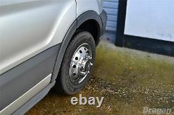 16 Front & Rear Wheel Trim Covers For 14+ Ford Transit MK8 Luton Body Minibus