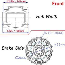 16x3.5 Fat Spoke Wheels for Harley Softail Slim FLSL 2012-2021 Gloss Black