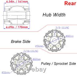 16x3.5 Fat Spoke Wheels for Harley Softail Slim FLSL 2012-2021 Gloss Black