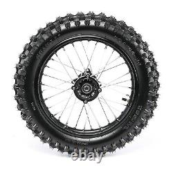 17 14 Front Rear Wheel Set 70/100-17 90/100-14 Tire Pit Bike Apollo 125cc 160c