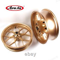 17'' Gold Front Rear Wheel Rim For Honda CBR600RR 2007-2022 2010 2011 2012 2013