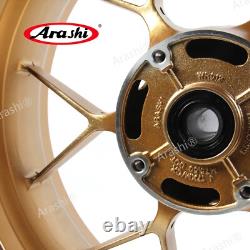 17'' Gold Front Rear Wheel Rim For Honda CBR600RR 2007-2022 2010 2011 2012 2013