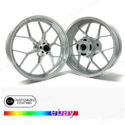 17x3/4 Tubeless Front Rear Wheels Rims For Kawasaki Ninja 400 Z400 2018-2023