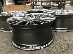 18 Alloy Wheels Rims Graphite Gray 5x114.3 18x8