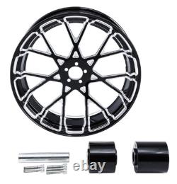 18 Front & Rear Wheel Rim with Hub Fit For Harley Touring Models 2009-2023 23 22