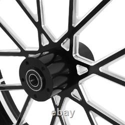 18 Front & Rear Wheel Rim with Hub Fit For Harley Touring Models 2009-2023 23 22