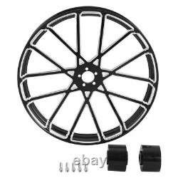 18 Front & Rear Wheel Rim with Hub Fit For Harley Touring Models 2009-2023 23 22
