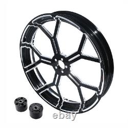 18 Front & Rear Wheel Rim with Single Disc Hub Fit For Harley Road Glide 08-22