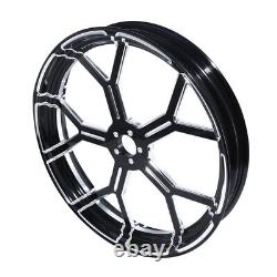 18 Front & Rear Wheel Rim with Single Disc Hub Fit For Harley Road Glide 08-22