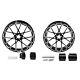 18'' Front & Rear Wheel Rims with Hub Fit For Harley Street Road Glide 2008-Up US