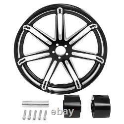 18 Front Wheel Rear Wheel Rim Dual Disc Hub Fit For Harley Street Glide 09-23