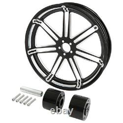 18 Front Wheel Rear Wheel Rim Dual Disc Hub Fit For Harley Street Glide 09-23