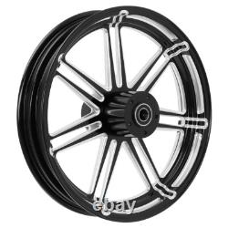 18 Front Wheel Rear Wheel Rim Dual Disc Hub Fit For Harley Street Glide 09-23