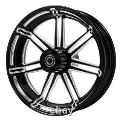 18 Front Wheel Rear Wheel Rim Dual Disc Hub Fit For Harley Street Glide 09-23