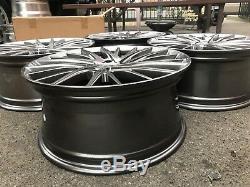 18 Gunmetal Anthracite Wheels Rims Gray Grey