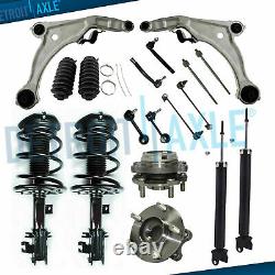 18pc Front Struts & Spring Assembly Control Arm Kit for 2009-2014 Nissan Maxima