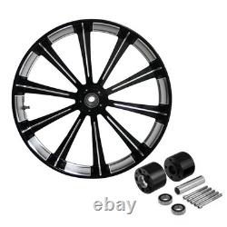 18x5.5 Rear Wheel Rim & Dual Disc Hubs For Harley Touring CVO Road Street Glide