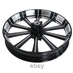 18x5.5 Rear Wheel Rim & Dual Disc Hubs For Harley Touring CVO Road Street Glide
