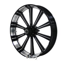 18x5.5 Rear Wheel Rim & Dual Disc Hubs For Harley Touring CVO Road Street Glide