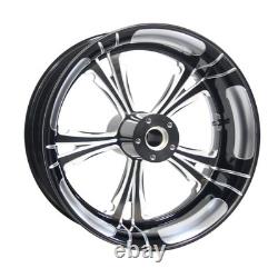 18x5.5 Rear Wheel Rim & Dual Disc Hubs For Harley Touring Non-ABS/ABS Models