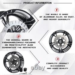 18x5.5 Rear Wheel Rim & Dual Disc Hubs For Harley Touring Non-ABS/ABS Models