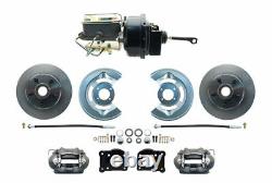 1964-66 Ford Mustang Front & Rear Power Disc Brake Conversion, 4 wheel Disc Kit