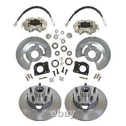 1964-66 Ford Mustang Front & Rear Power Disc Brake Conversion, 4 wheel Disc Kit