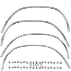 19731979 Ford Truck Wheel Opening Molding Set Front + Rear +ight + Left Side